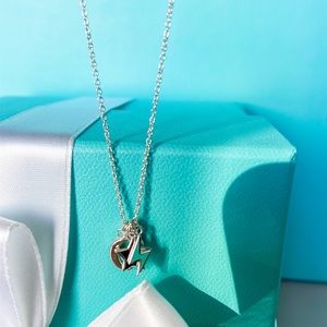 Tiffany Charms Pendant with 4 mini charms